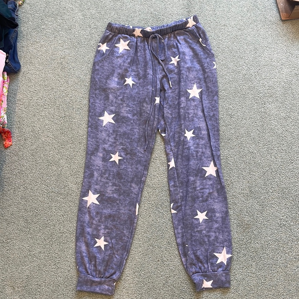 Star Sweat Pants